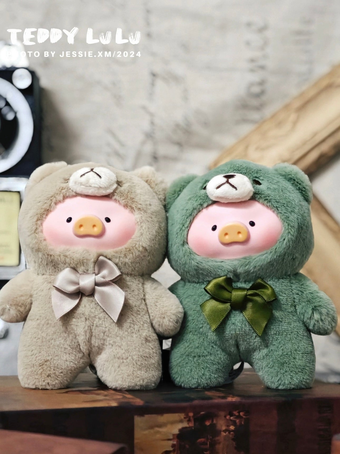 LuLu the Piggy - Vintage Teddy Shop Vinyl Face Plush Keychain Blind Box