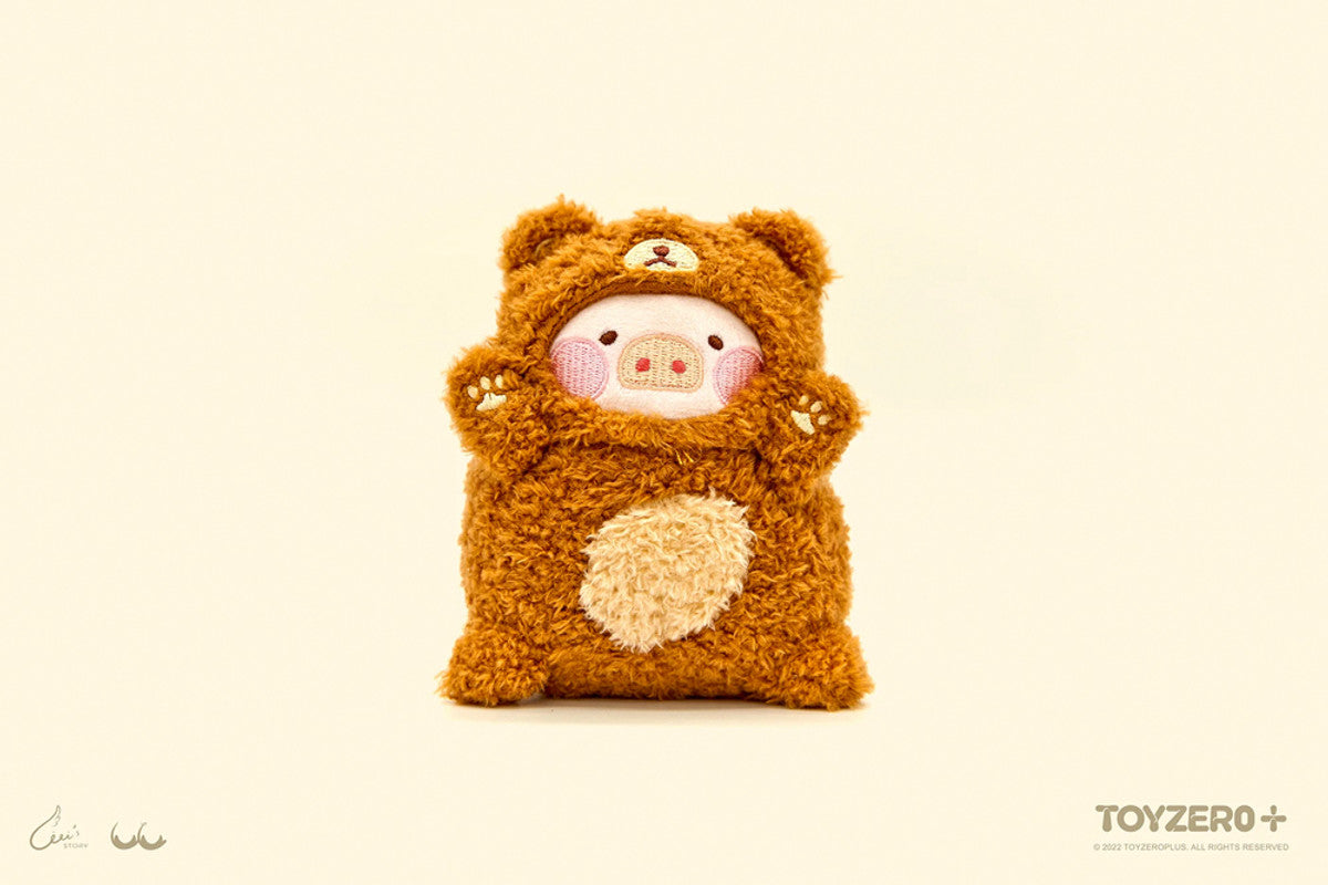 Lulu the Piggy Farmer - Plush Keychain