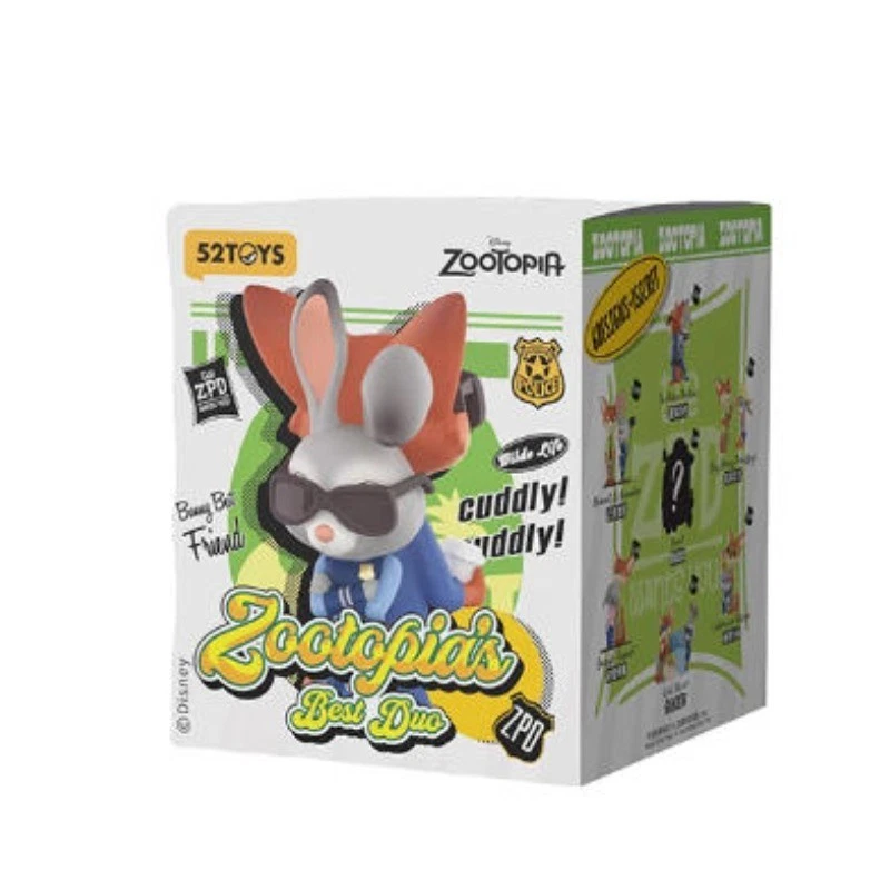 Disney Zootopia Best Partner Series Confirmed Figure Blind Box Toys Gift