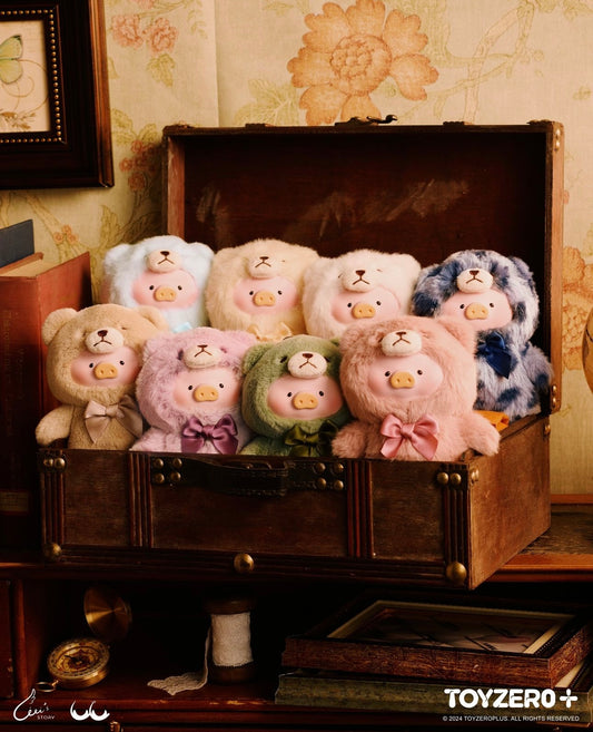 LuLu the Piggy - Vintage Teddy Shop Vinyl Face Plush Keychain Blind Box