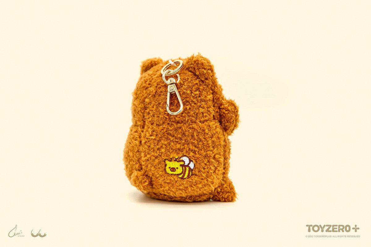 Lulu the Piggy Farmer - Plush Keychain