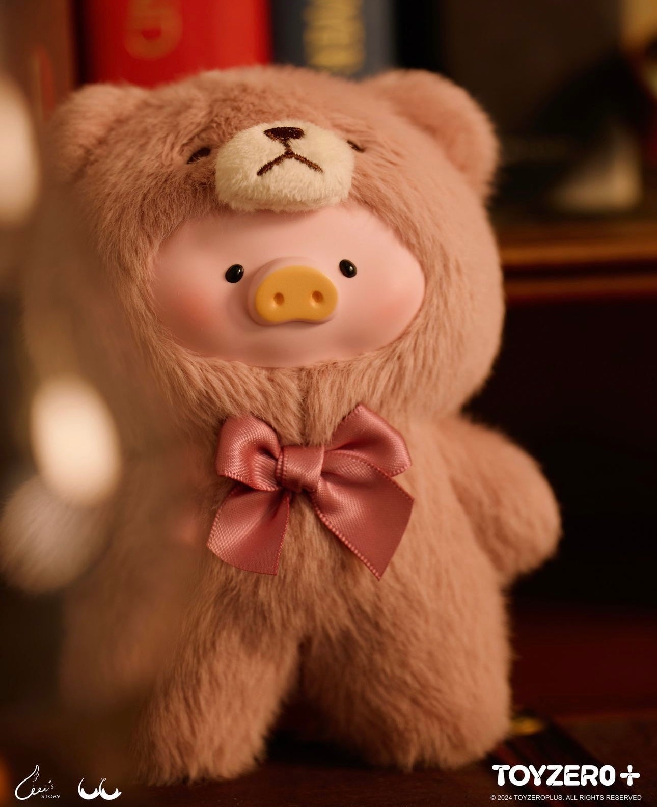 LuLu the Piggy - Vintage Teddy Shop Vinyl Face Plush Keychain Blind Box