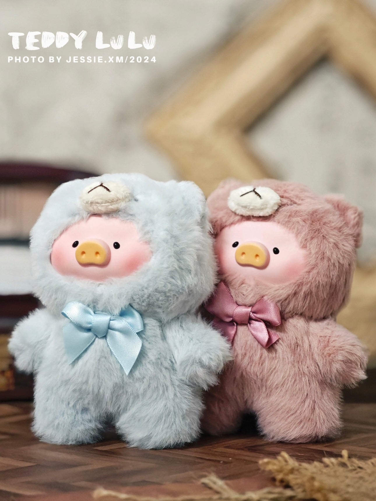 LuLu the Piggy - Vintage Teddy Shop Vinyl Face Plush Keychain Blind Box