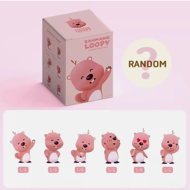 ZANMANG LOOPY Mini Figure Ver.2  Blind Box