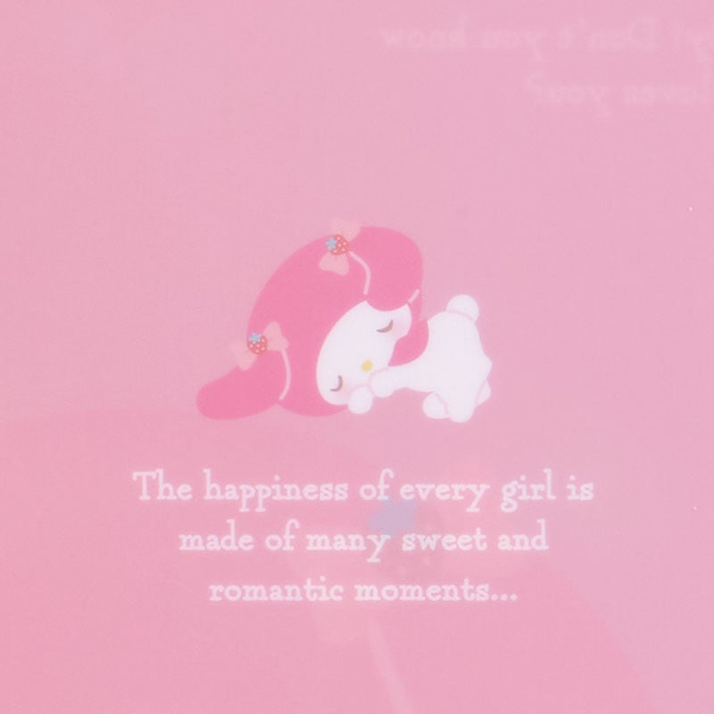 Sanrio My Melody Expressions 3-pc Clear File Folder Set