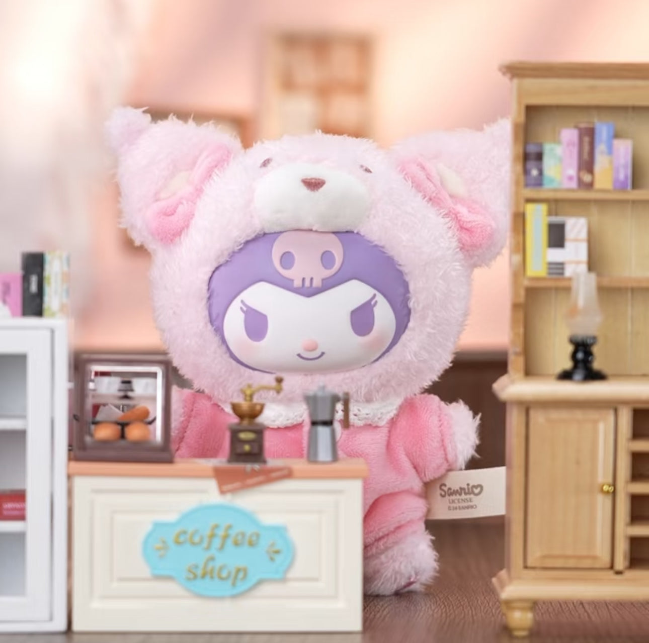 Sanrio Kuromi Peachy MyMelody Soft Vinyl Plush Keychain