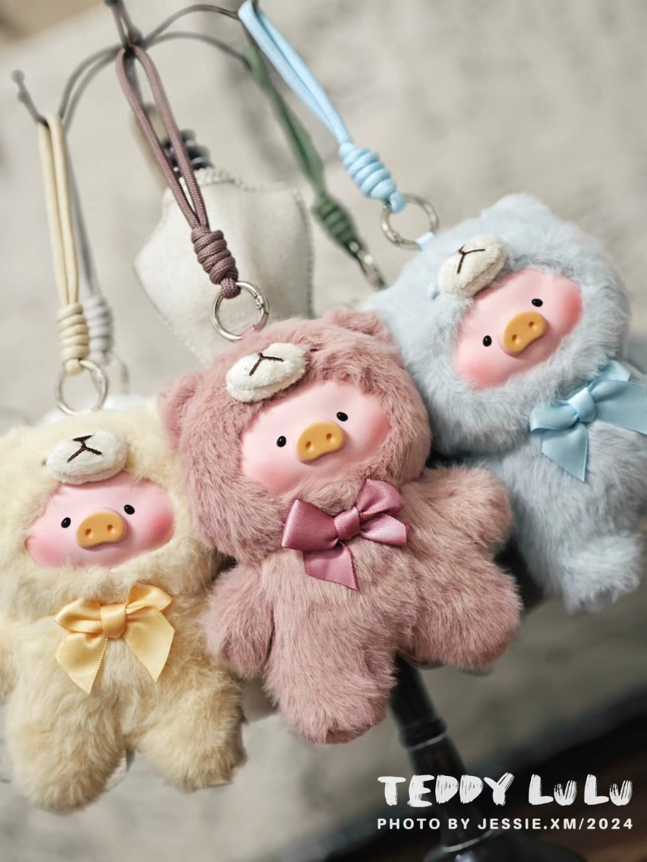 LuLu the Piggy - Vintage Teddy Shop Vinyl Face Plush Keychain Blind Box