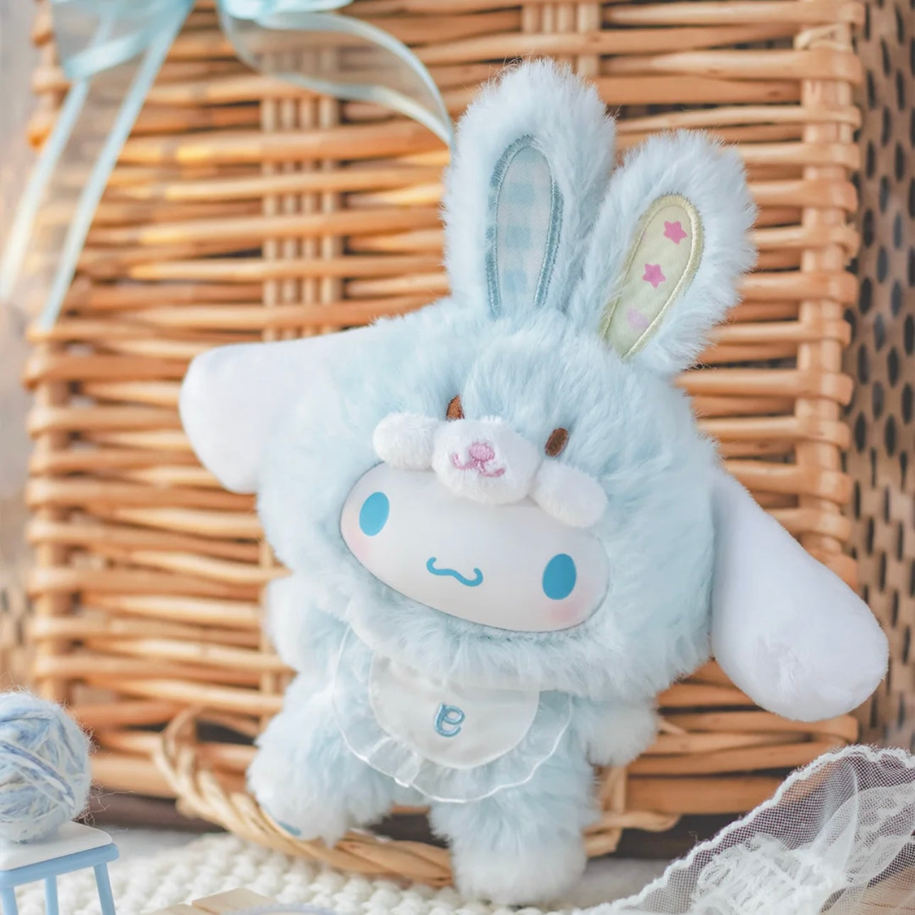 Sanrio The Fairy Bunny Plush Soft Vinyl Blind Box Keychain – Kawaii Collectible Bag Charm
