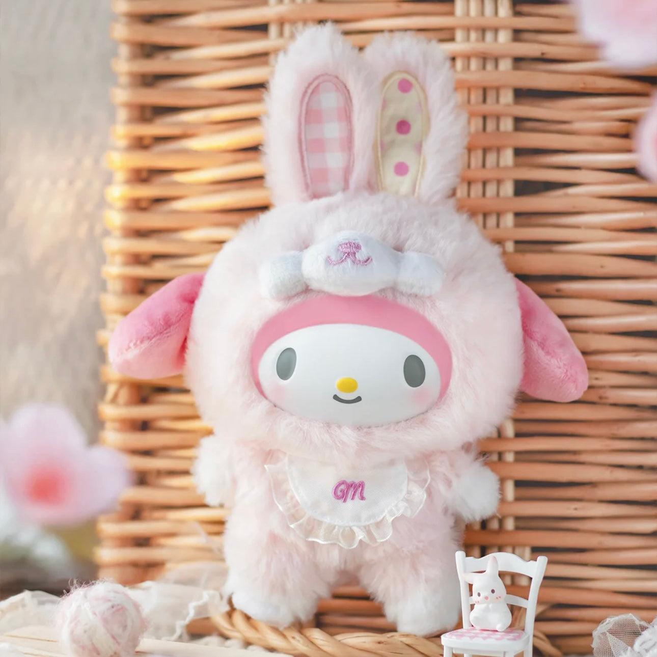 Sanrio The Fairy Bunny Plush Soft Vinyl Blind Box Keychain – Kawaii Collectible Bag Charm