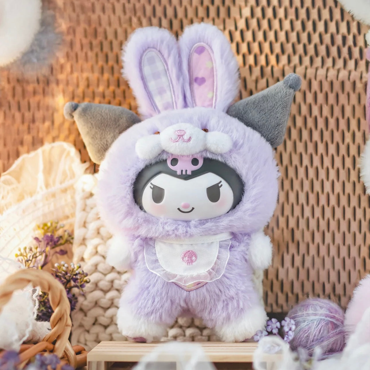 Sanrio The Fairy Bunny Plush Soft Vinyl Blind Box Keychain – Kawaii Collectible Bag Charm