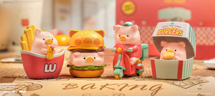 LuLu the Piggy -Burger Express Movable Series (Blind Box)