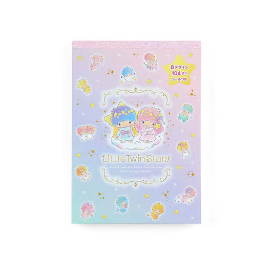 Sanrio Little Twin Stars Memo Pad & Sticker Set