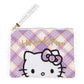 Sanrio Hello Kitty Flat Pouch Set :D-Tartan Come In 2