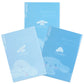 Sanrio Cinnamoroll Expressions 3-pc Clear File Folder Set