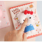 Squishy Notebook - Hello Kitty - Bear Cookies