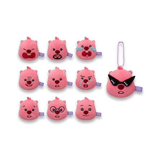 ZANMANG LOOPY Random Face Plush Toy Keychain Blind Box