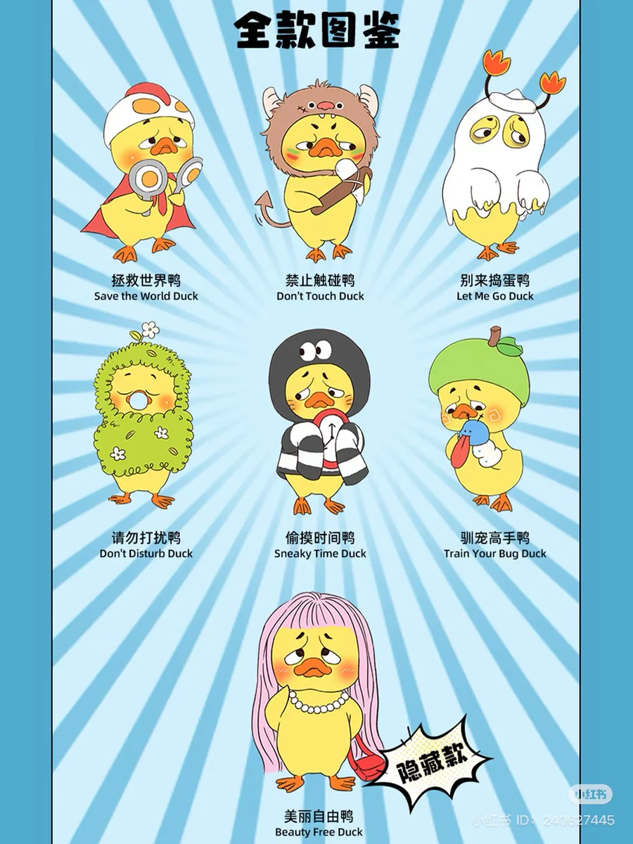 Upset Duck- Born This Way Series Blind Box