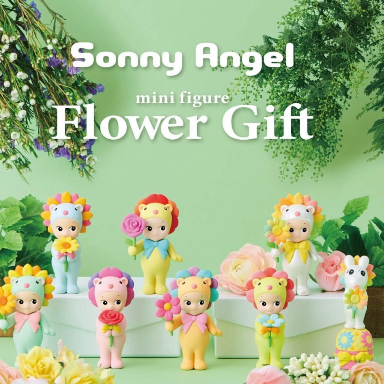 Sonny Angel Flower Gift Series, Blind Box, Mini Figures