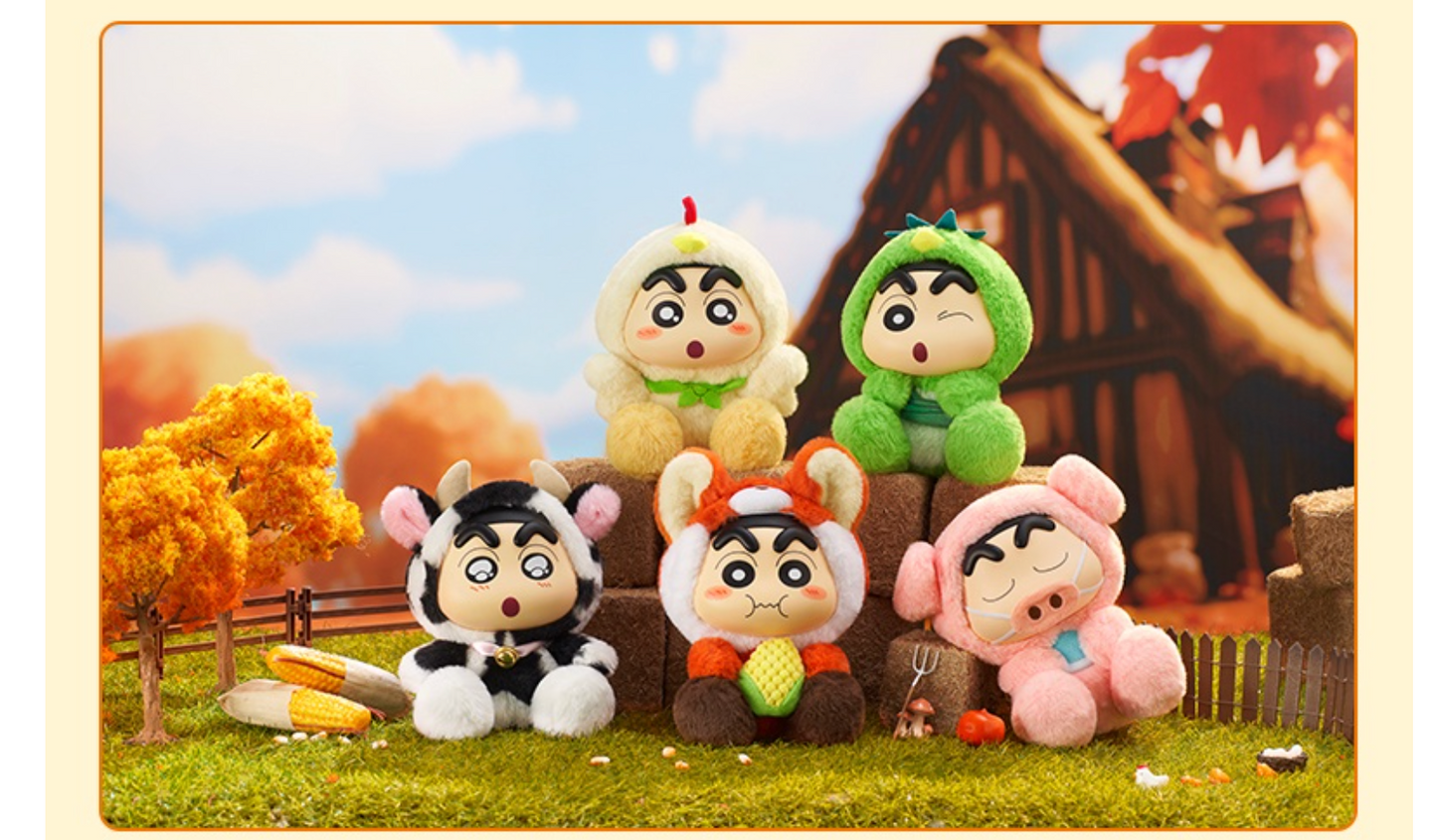 Crayon Shinchan-M Pasture Series Plush Blind Box Vol.3