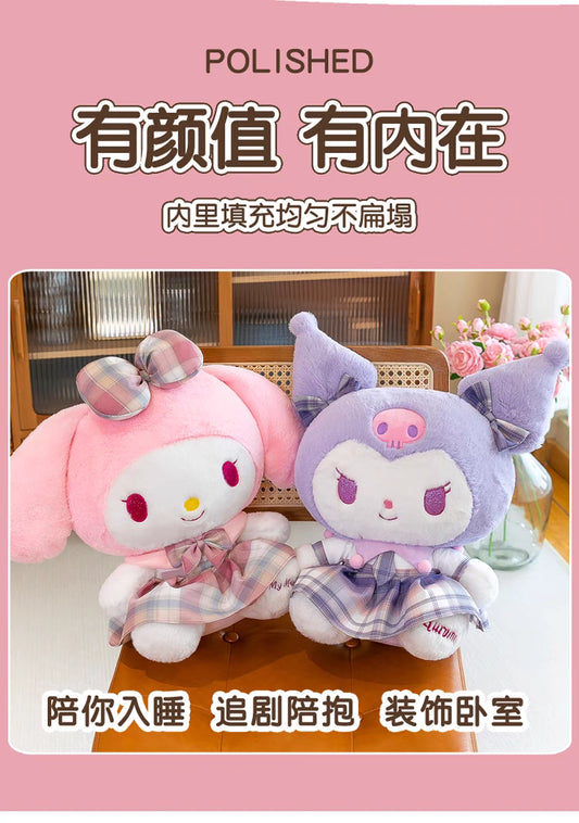 Sanrio Kuromi & My Melody 12-Inch Plush Dolls – JK Series