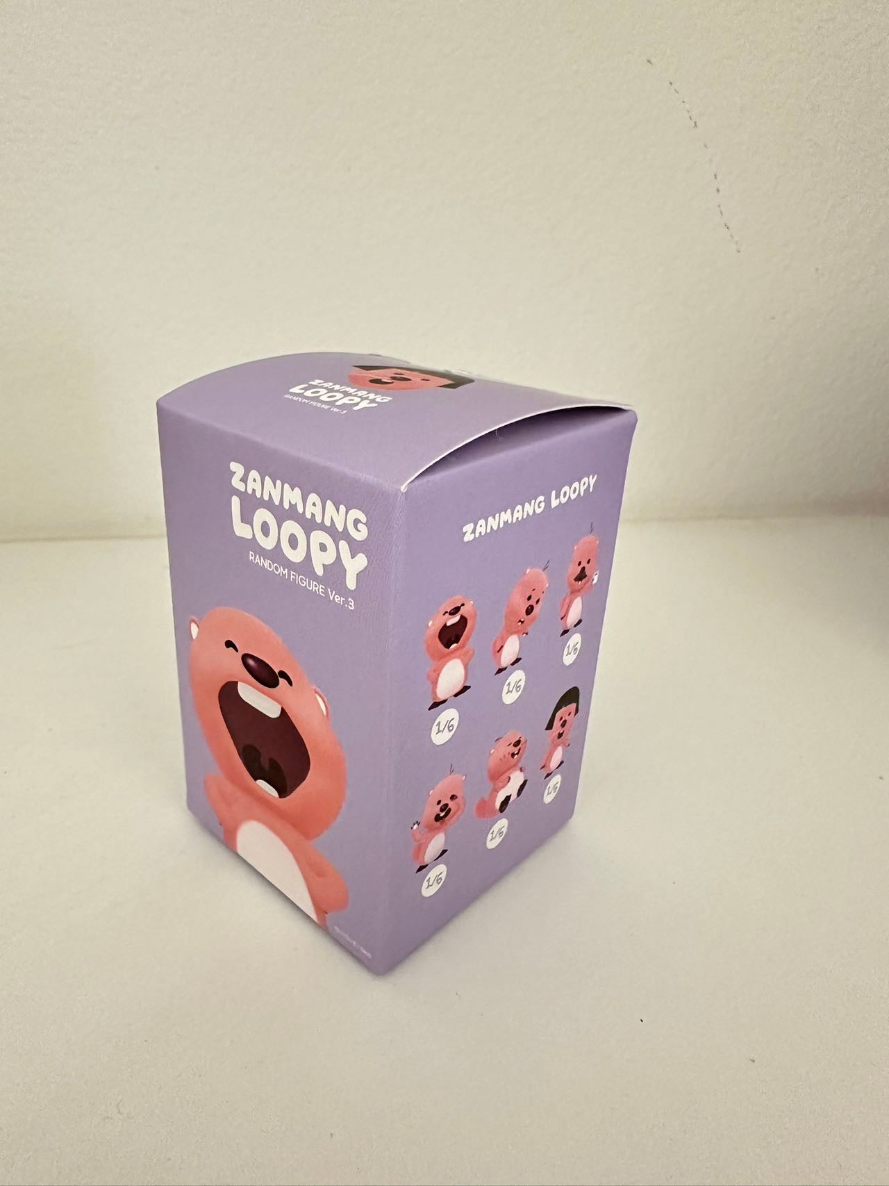 ZANMANG LOOPY Mini Figure Ver.3 Random Box or Full Set Korean Toy