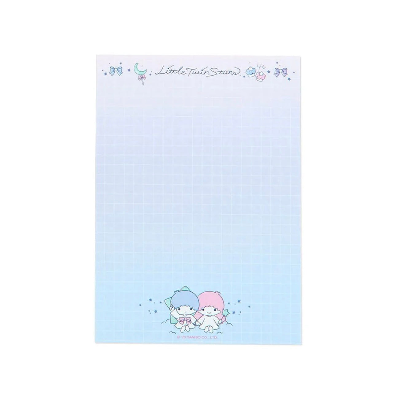 Sanrio Little Twin Stars Memo Pad & Sticker Set