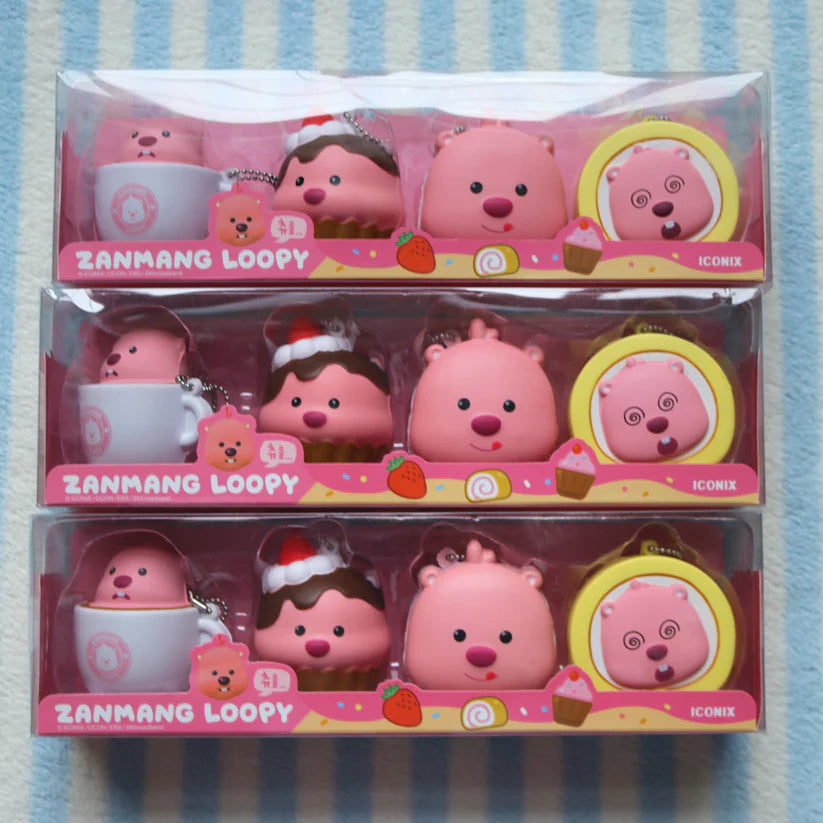 ZANMANG LOOPY Squishy Set 4P