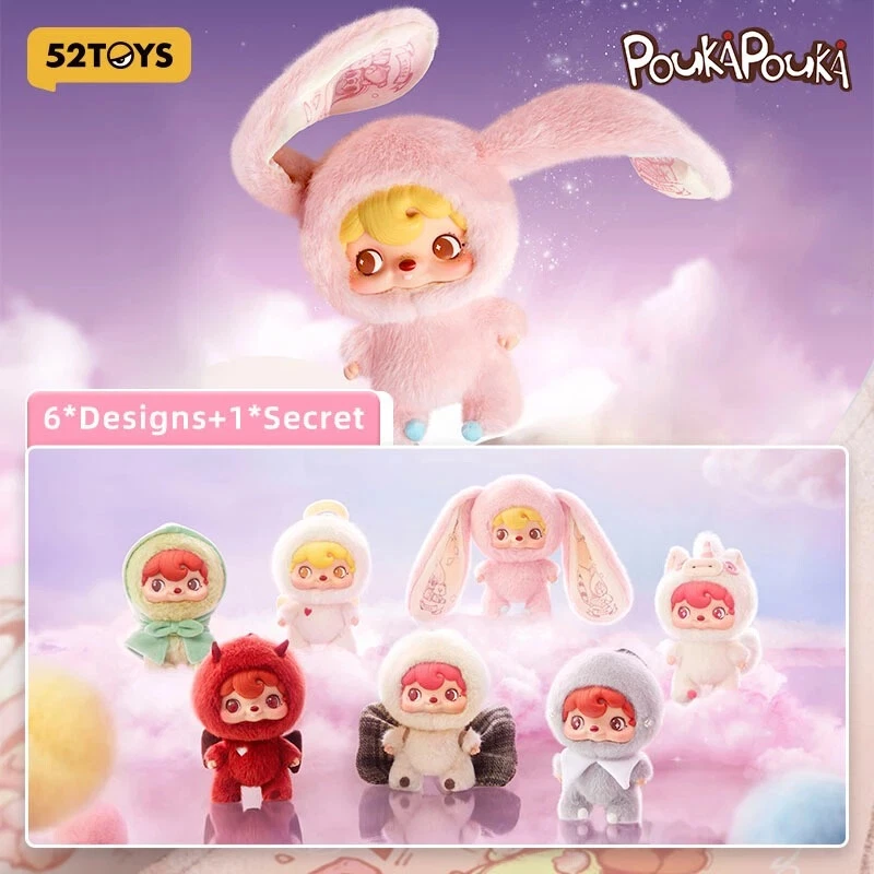 52TOYS POUKAPOUKA MOOD BUBBLES VINYL PLUSH BLIND BOX SERIES FIGURE TOY | BBI