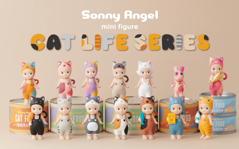 Sonny Angel Cat Life Series- Limited Figures, Blind Box