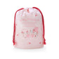 Sanrio My Melody Gusseted Drawstring Bag S