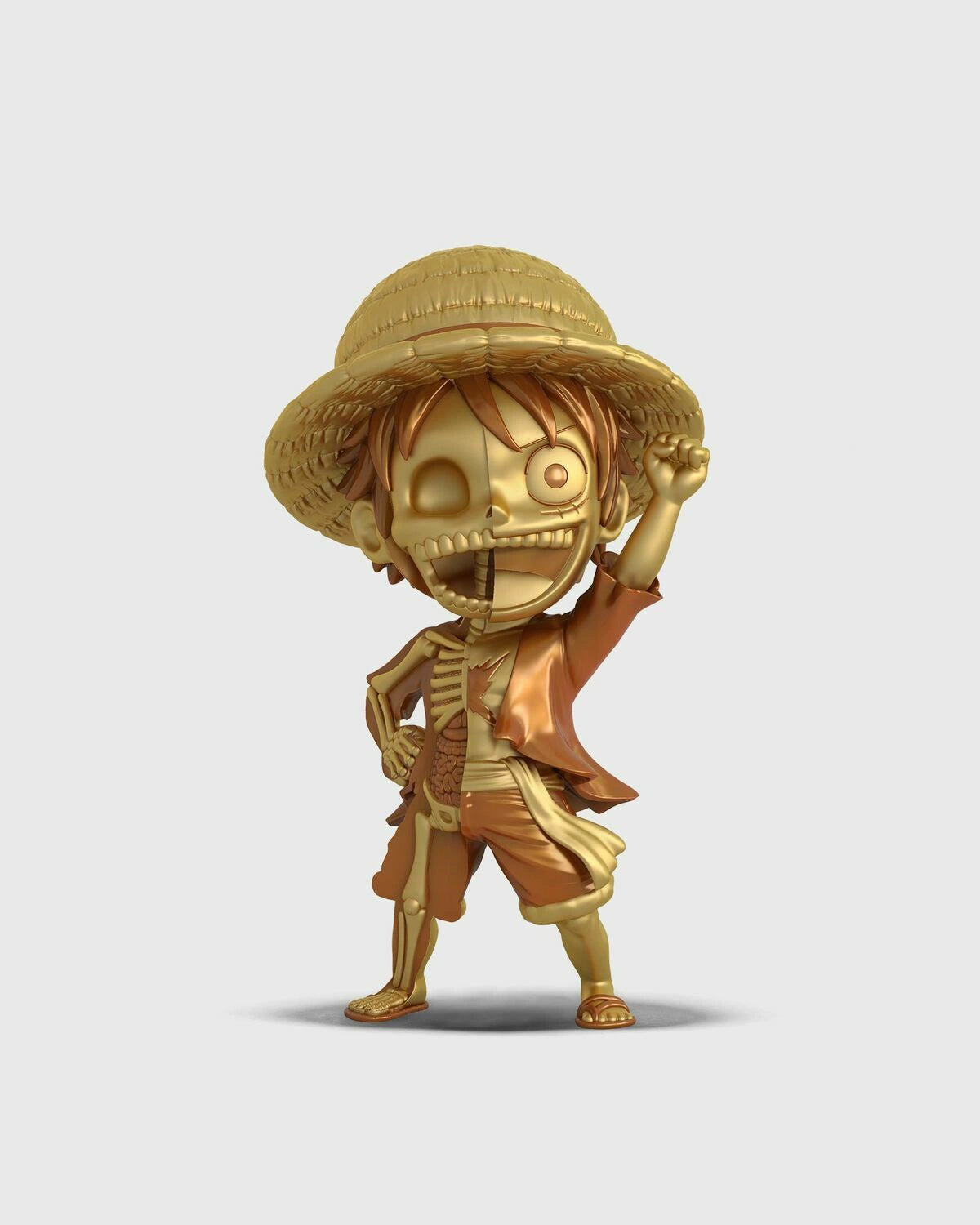 One Piece - Luffy (Treasure Gold Edition) Gold – Crazy Monster One Piece - Luffy (Treasure Gold Edition) Gold – Crazy Monster