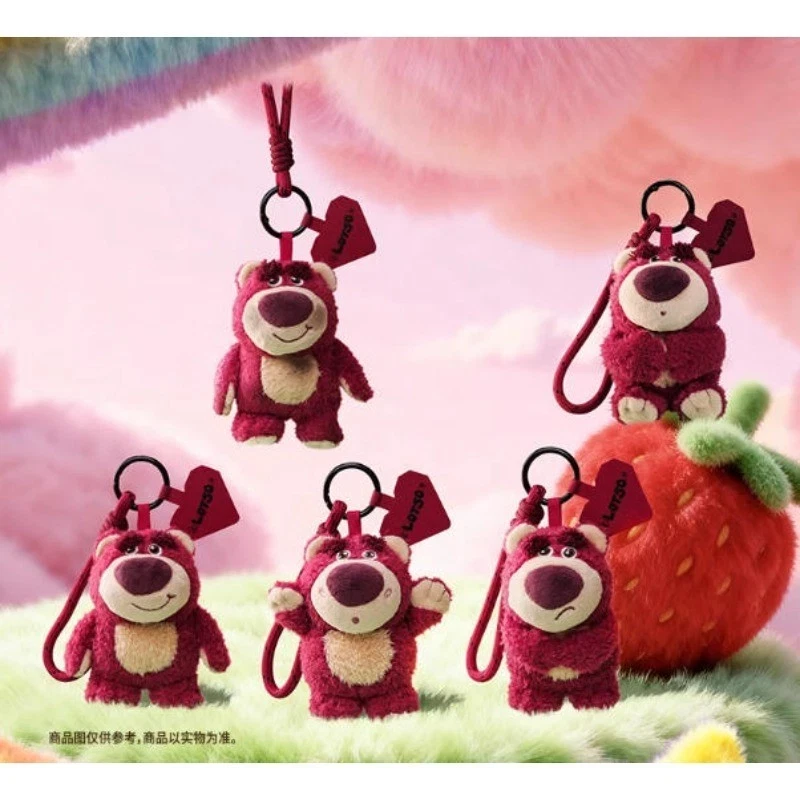Disney Lotso Plush Series Phone Rope Blind Box Figure Toys