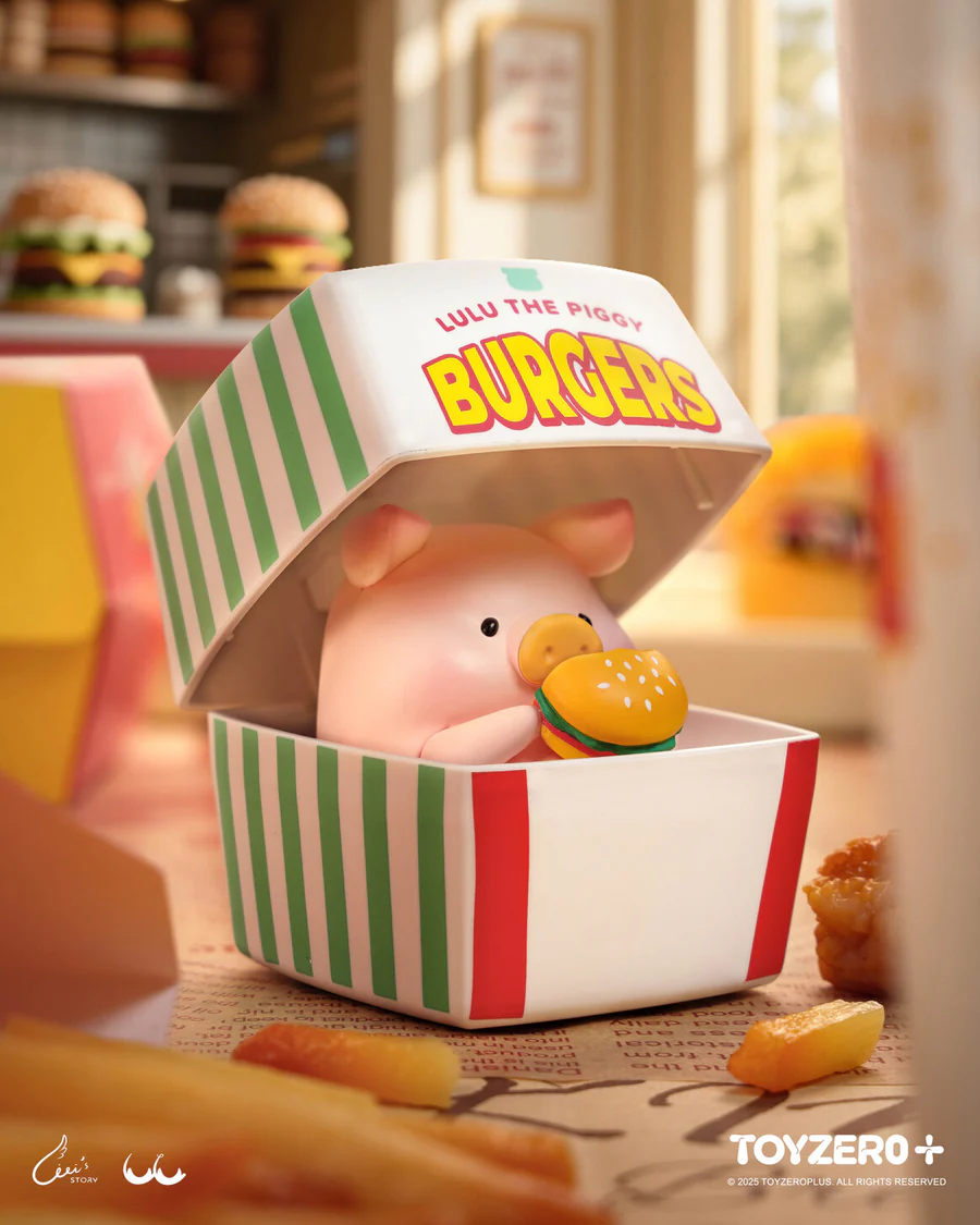 LuLu the Piggy -Burger Express Movable Series (Blind Box)