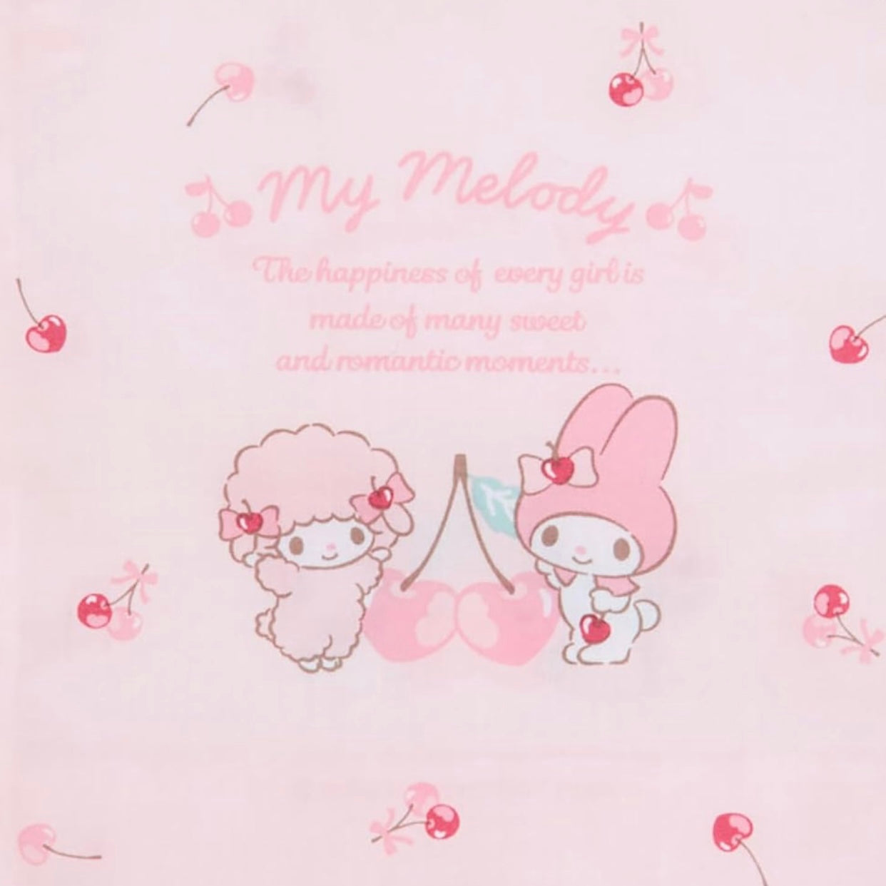 Sanrio My Melody Gusseted Drawstring Bag S