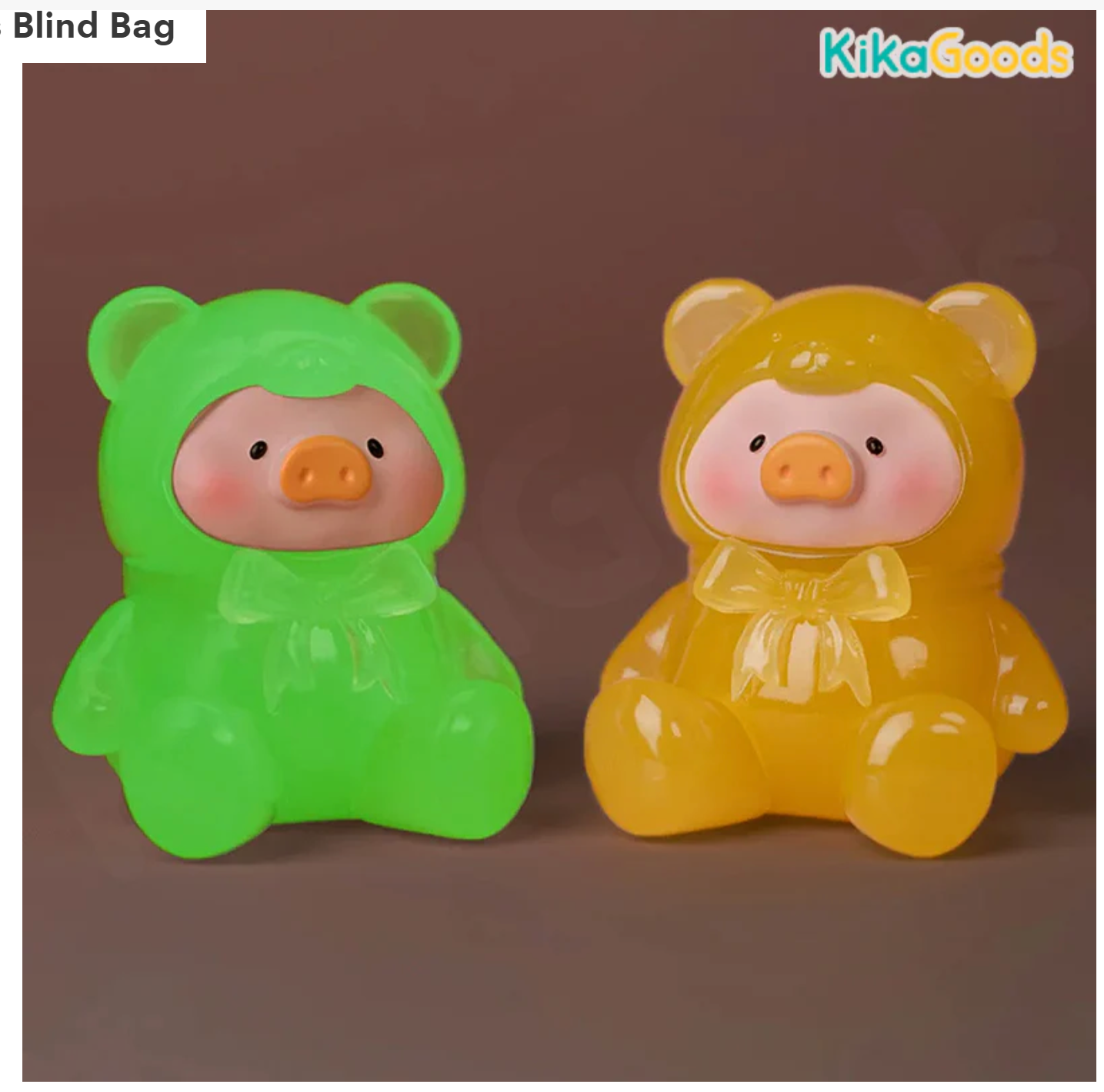 LuLu The Piggy Teddy Mini Cute Beans Series Blind Bag