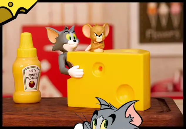 TOM and JERRY Cheese is Power