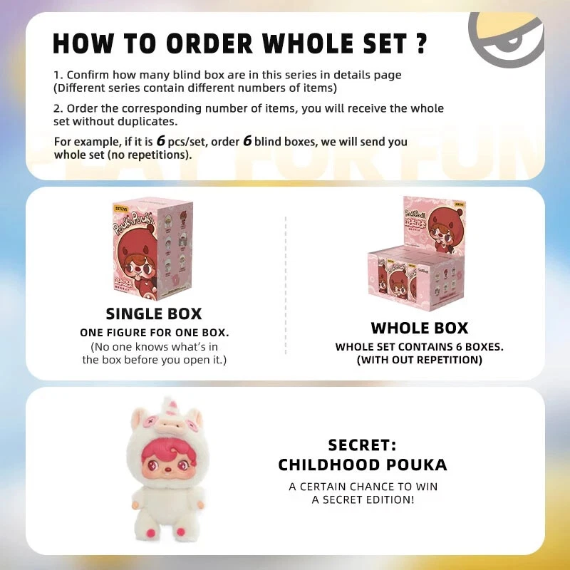 52TOYS POUKAPOUKA MOOD BUBBLES VINYL PLUSH BLIND BOX SERIES FIGURE TOY | BBI