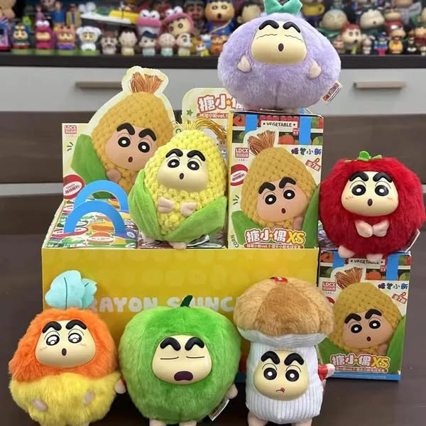 Crayon Shinchan- XS Vegetable Series Plush Blind Box