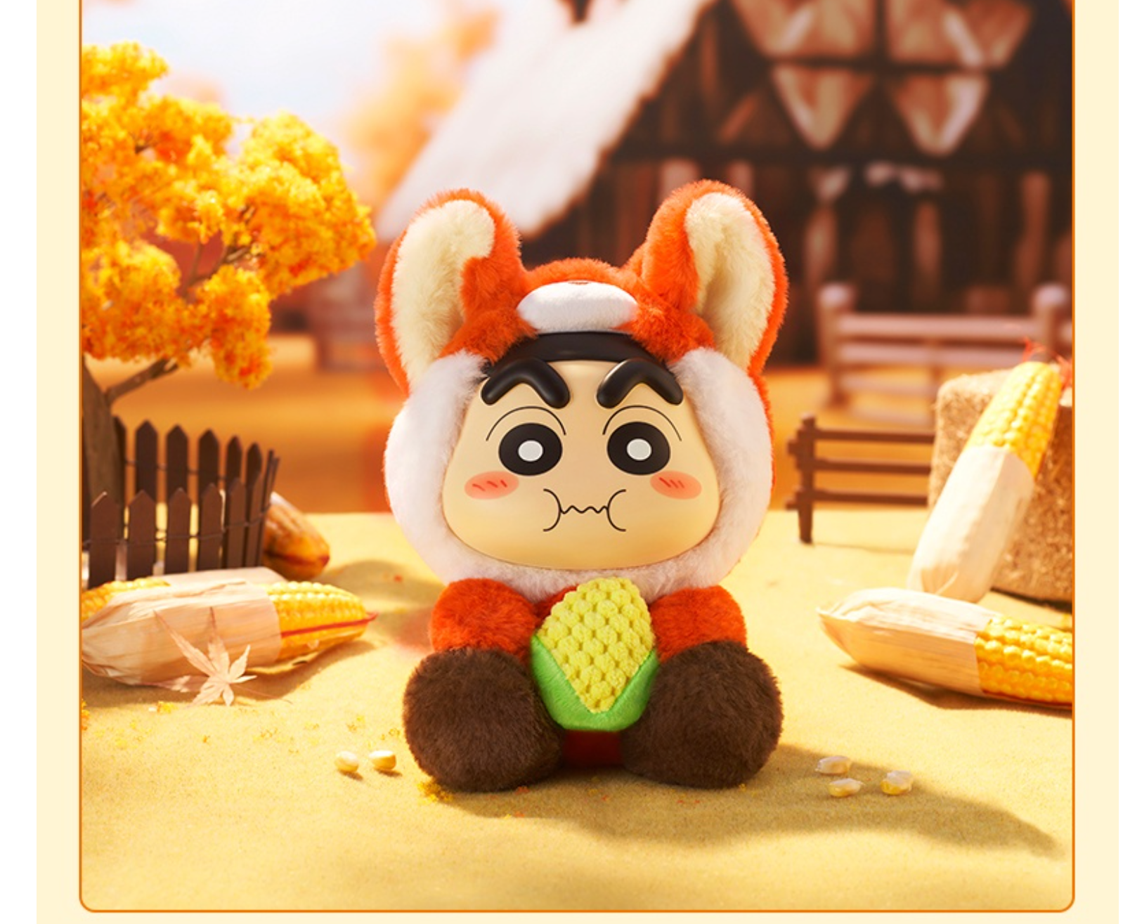 藤原いっちゃん♡様 オーダークッション☆。.:＊・゜ Crayon Shinchan-M Pasture Series Plush Blind Box Vol.3 – Crazy Monster