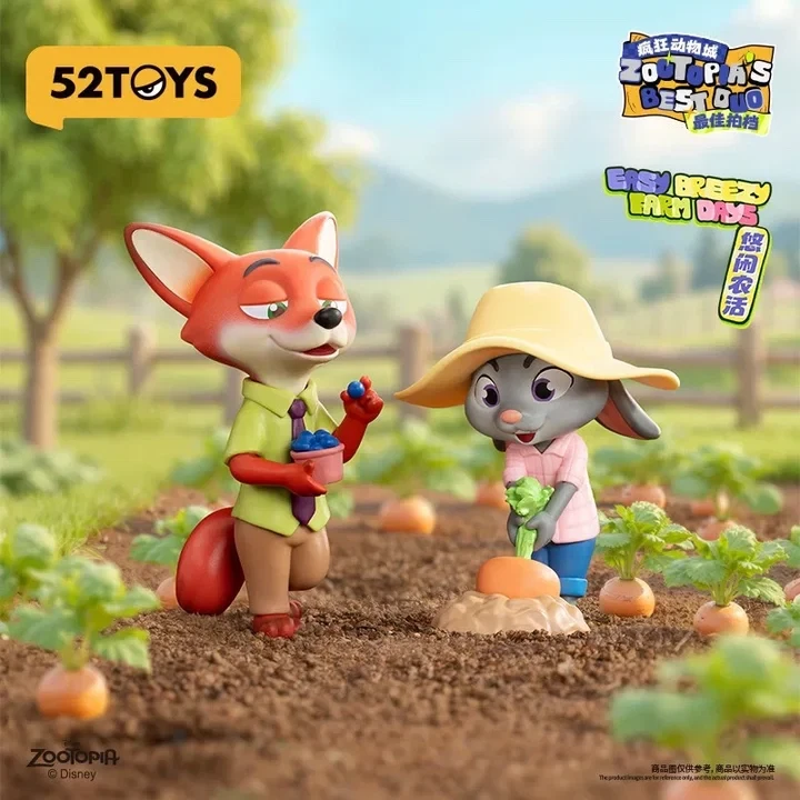 Disney Zootopia Best Partner Series Confirmed Figure Blind Box Toys Gift