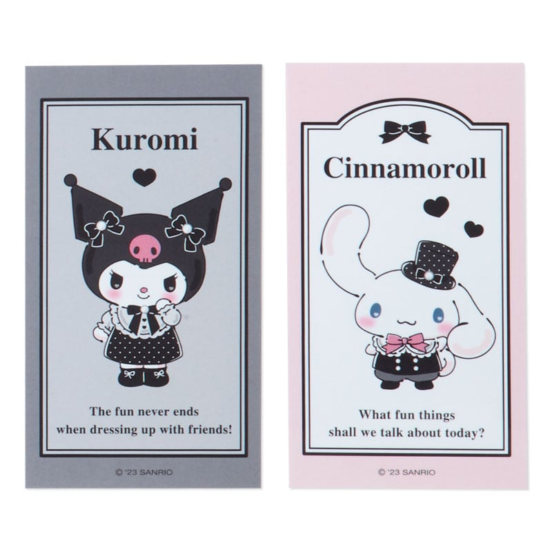 Sanrio Characters ID Badge Holder & Sticker Set (Pretty Party Series)