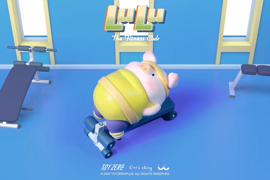 Lulu the Piggy - Fitness Club Blind Box Series