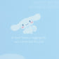 Sanrio Cinnamoroll Expressions 3-pc Clear File Folder Set