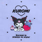 Sanrio Kuromi Gusseted Drawstring Bag S