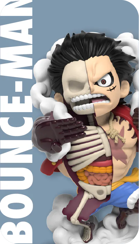 monkey d luffy gear 6 One Piece Hidden Dissectibles Figures Blind Box Series Six – Crazy Monster