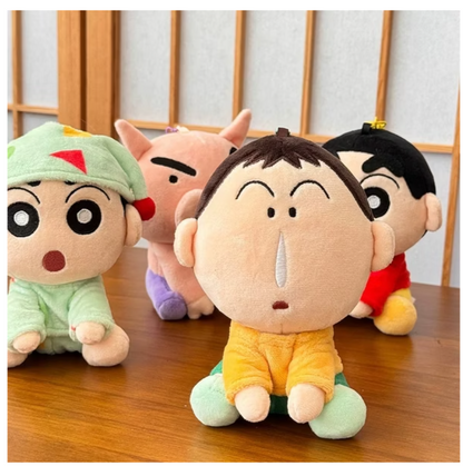 Crayon ShinChan Plush Doll Key Chain blind box