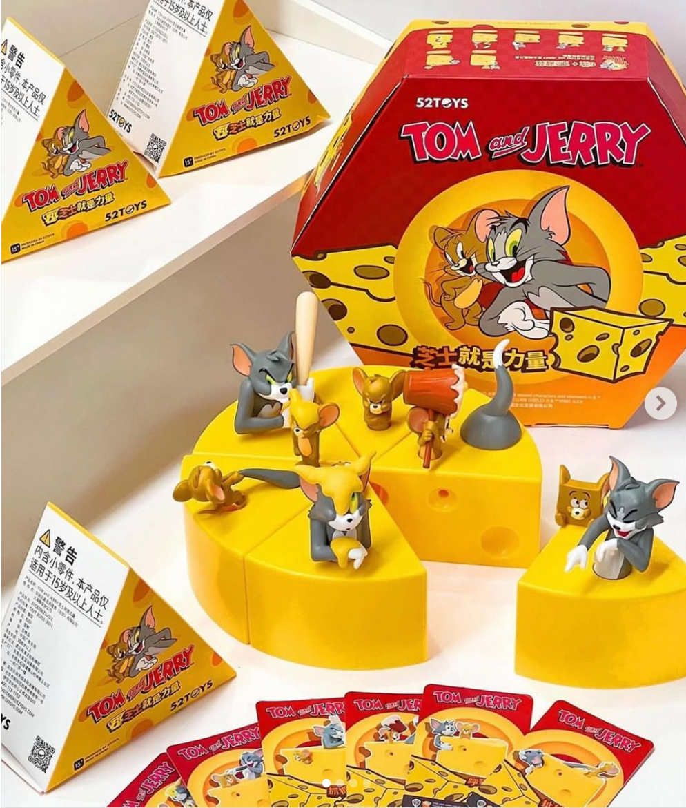 TOM and JERRY Cheese is Power