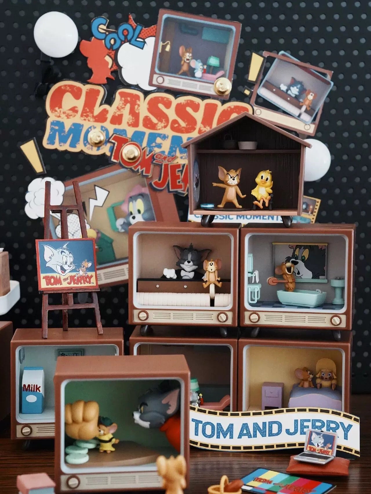 Tom & Jerry Classic Moment Blind Box, Figure