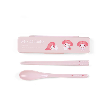 Sanrio My Melody Chopsticks & Spoon Set