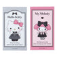 Sanrio Characters ID Badge Holder & Sticker Set (Pretty Party Series)